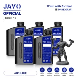 JAYO Standard/ABS-Like/Toughness/Like PA Resin 5KG 395-405nm UV Curing  Photopolymer Rapid Resin for LCD/DLP/SLA 3D Printer