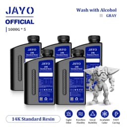 JAYO Standard/ABS-Like/Toughness/Like PA Resin 5KG 395-405nm UV Curing  Photopolymer Rapid Resin for LCD/DLP/SLA 3D Printer