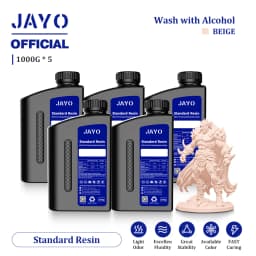 JAYO Standard/ABS-Like/Toughness/Like PA Resin 5KG 395-405nm UV Curing  Photopolymer Rapid Resin for LCD/DLP/SLA 3D Printer