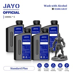 JAYO Standard/ABS-Like/Toughness/Like PA Resin 5KG 395-405nm UV Curing  Photopolymer Rapid Resin for LCD/DLP/SLA 3D Printer