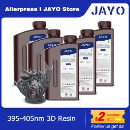 JAYO Standard/ABS-Like/Toughness/Like PA Resin 5KG 395-405nm UV Curing  Photopolymer Rapid Resin for LCD/DLP/SLA 3D Printer