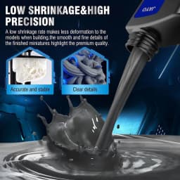 JAYO Standard/ABS-Like/Toughness/Like PA Resin 5KG 395-405nm UV Curing  Photopolymer Rapid Resin for LCD/DLP/SLA 3D Printer