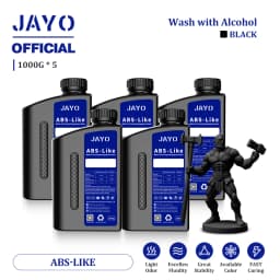 JAYO Standard/ABS-Like/Toughness/Like PA Resin 5KG 395-405nm UV Curing  Photopolymer Rapid Resin for LCD/DLP/SLA 3D Printer