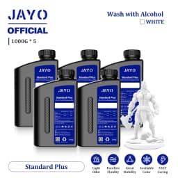 JAYO Standard/ABS-Like/Toughness/Like PA Resin 5KG 395-405nm UV Curing  Photopolymer Rapid Resin for LCD/DLP/SLA 3D Printer