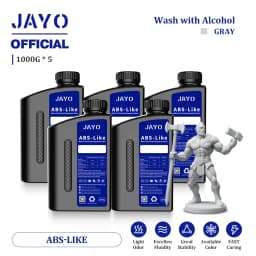 JAYO Standard/ABS-Like/Toughness/Like PA Resin 5KG 395-405nm UV Curing  Photopolymer Rapid Resin for LCD/DLP/SLA 3D Printer