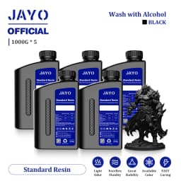 JAYO Standard/ABS-Like/Toughness/Like PA Resin 5KG 395-405nm UV Curing  Photopolymer Rapid Resin for LCD/DLP/SLA 3D Printer