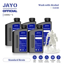 JAYO Standard/ABS-Like/Toughness/Like PA Resin 5KG 395-405nm UV Curing  Photopolymer Rapid Resin for LCD/DLP/SLA 3D Printer