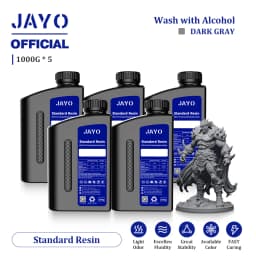 JAYO Standard/ABS-Like/Toughness/Like PA Resin 5KG 395-405nm UV Curing  Photopolymer Rapid Resin for LCD/DLP/SLA 3D Printer