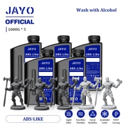 JAYO Standard/ABS-Like/Toughness/Like PA Resin 5KG 395-405nm UV Curing  Photopolymer Rapid Resin for LCD/DLP/SLA 3D Printer