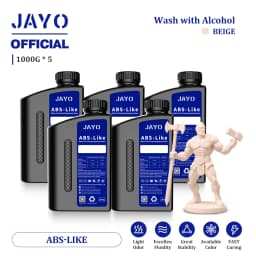 JAYO Standard/ABS-Like/Toughness/Like PA Resin 5KG 395-405nm UV Curing  Photopolymer Rapid Resin for LCD/DLP/SLA 3D Printer