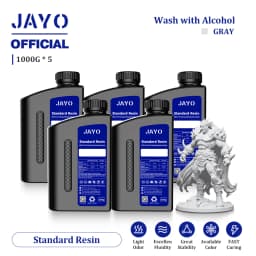 JAYO Standard/ABS-Like/Toughness/Like PA Resin 5KG 395-405nm UV Curing  Photopolymer Rapid Resin for LCD/DLP/SLA 3D Printer