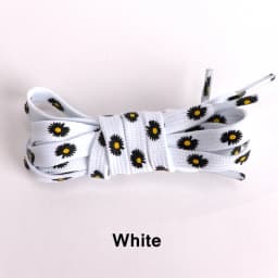 Little Daisies Shoelaces Cartoon Printing Fashion Women Men Shoes laces High-top Canvas Sneakers Shoelace AF1 Sports Shoelaces