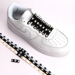 Little Daisies Shoelaces Cartoon Printing Fashion Women Men Shoes laces High-top Canvas Sneakers Shoelace AF1 Sports Shoelaces