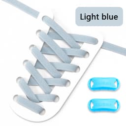 1Pair Elastic Laces Sneakers Tennis No Tie Shoelaces Adults Kids 8MM Wide Flats Rubber Shoelace Without Ties Shoes Accesories