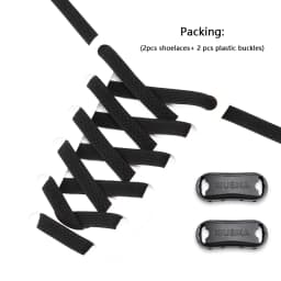 1Pair Elastic Laces Sneakers Tennis No Tie Shoelaces Adults Kids 8MM Wide Flats Rubber Shoelace Without Ties Shoes Accesories