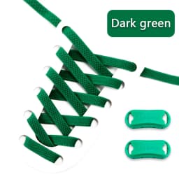 1Pair Elastic Laces Sneakers Tennis No Tie Shoelaces Adults Kids 8MM Wide Flats Rubber Shoelace Without Ties Shoes Accesories