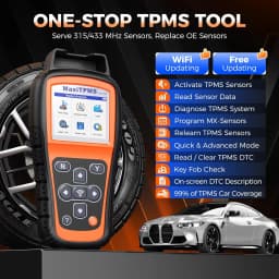 TPMS Programming Tool OTOFIX TireGo 808 TPMS Relearn Tool Activate All Sensor Program MX-Sensor 315 433MHz Tire Pressure Monitor