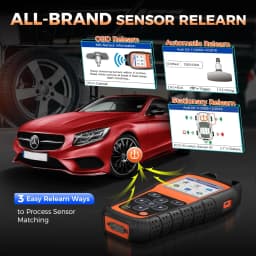 TPMS Programming Tool OTOFIX TireGo 808 TPMS Relearn Tool Activate All Sensor Program MX-Sensor 315 433MHz Tire Pressure Monitor