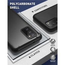 For Samsung Galaxy Note 20 Case 6.7" (2020) Clayco Forza Full-Body Case,Built-in Screen Protector Compatible with Fingerprint ID