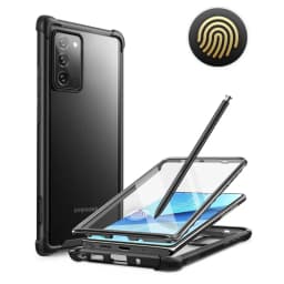 For Samsung Galaxy Note 20 Case 6.7" (2020) Clayco Forza Full-Body Case,Built-in Screen Protector Compatible with Fingerprint ID