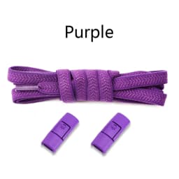 No Tie Shoe laces Colorful Press Lock Flats Shoelace Without ties 8mm Thick Tennis Elastic Laces for Sports Shoes Accessories