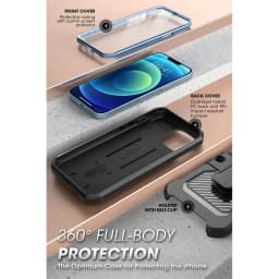 SUPCASE For iPhone 13 Case 6.1" (2021 Release) UB Pro Full-Body Rugged Holster Cover with Built-in Screen Protector & Kickstand