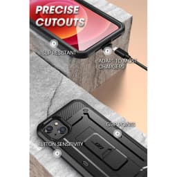 SUPCASE For iPhone 13 Case 6.1" (2021 Release) UB Pro Full-Body Rugged Holster Cover with Built-in Screen Protector & Kickstand
