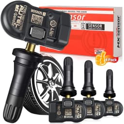 Autel TPMS Sensor MX-Sensor 2in1 315MHz + 433MHz Tire Replacement Sensor OE-Level Programmable & Cloneable TPMS Pressure Sensor