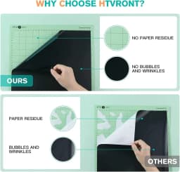 HTVRONT 80/40pc Multi Color Permanent Self Adhesive Vinyl Sheets Sticker Bundle for Cricut Craft DIY Glass Wall Decor 12X12 Inch