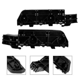 Areyoursohp 2pcs Front Bumper Bracket Left Right For Honda CR-V CRV 2007 2008 2009 2010 2011 71198-SWA-003 71193-SWA-003 Car