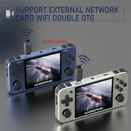 Anbernic RG351MP Portable Game Player Pocket Game Machine 3.5 Inch IPS Screen Support Games External Wifi 64G 2400 Games