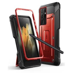 For Samsung Galaxy S21 Ultra 5G Case (2021 Release) SUPCASE UB Pro Full-Body Dual Layer Rugged Holster Kickstand with S Pen Slot