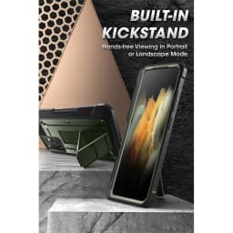 For Samsung Galaxy S21 Ultra 5G Case (2021 Release) SUPCASE UB Pro Full-Body Dual Layer Rugged Holster Kickstand with S Pen Slot
