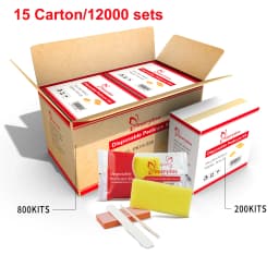 800 Sets/Carton Disposable Pedicure Nail File Kits Salon Manicur natural Nail Polis