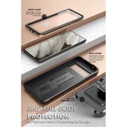 SUPCASE For Google Pixel 8 Pro Case (2023) UB Pro Full-Body Rugged Belt-Clip & Kickstand Case with Built-in Screen Protector