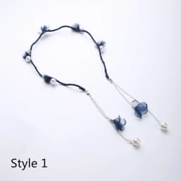 Tassel Earring Hair Hoop Novelty Women Girl Hairbands Sweet Hair Bezel Streamer Pandent Headband Fashion Hair Accessories