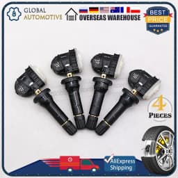NEWEST SET of 4 TPMS Sensors 13512347 433MHz for 2019 Chevrolet Volt for GM Tire Pressure Monitoring System