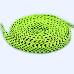 1pair shoelace Fashion Polyester Sneaker Shoe Lace Colors Checkered Double Layer Hollow Flat Shoelaces 100/120/140CM