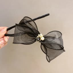 New Fashion Chiffon Bow Magic Hair Buns Donut Hair Maker Clip Hair Curler Women Girls DIY Hairstyle Headbands Tools Accessories
