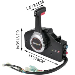 Outboard engine BOX ASSY REMOTE CONTROL (NHK MEC) ,For Honda outboard engine control box 24800-ZZ5-A22 Push to open
