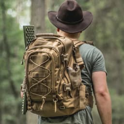 LQARMY 60L Military Tactical Backpack Army Molle Assault Rucksack Outdoor Travel Hiking Rucksacks Camping Hunting mochila hombre