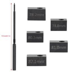 Areyourshop Injector Height Gauge Tool Kits for Detroit Diesel Engine Series 50 60 3350 J-42749 J-42665 Car Auto Accessories