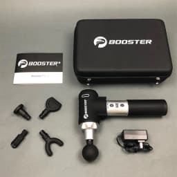 Booster Pro2 Deep Tissue Muscle Massage Gun Cordless Therapy Vibration Body Massager 5 Heads with Low Noise for Fitness Shaping