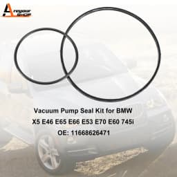 Areyourshop Vacuum Pump Seal Kit for BMW X5 E46 E65 E66 E53 E70 E60 745i 11668626471