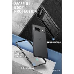 I-BLASON For Google Pixel 8 Case Armorbox Full-Body Rugged Anti-Slip Bumper Case with Built-in Screen Protector & Kickstand