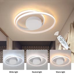 New Design Dimming LED Chandelier Light Remote Ceiling Lamp Gold White Black Body AC90-260V Chandeliers Fixtures For Bedroom