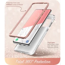 For Samsung Galaxy S20 Ultra 5G Case I-Blason Cosmo Full-Body Glitter Marble Bumper Cover Case WITHOUT Built-in Screen Protector