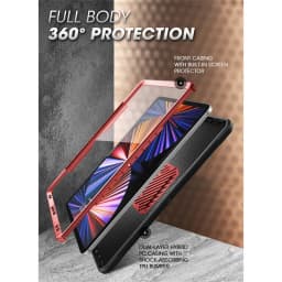 For iPad Pro 11 Case (2022/2021/2020) SUPCASE UB Pro Full-Body Rugged Kickstand Protective Case with Built-in Screen Protector