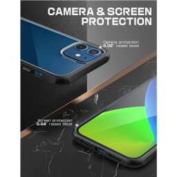 SUPCASE For iPhone 12 Mini Case 5.4 inch (2020 Release) UB Style Premium Hybrid Protective Bumper Case Clear Back Cover Case