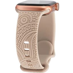 Engraved Band for Apple Watch 44MM 49mm 40mm 41 45mm 38/42mm Leopard Silicone Sport Strap for IWatch Series Ultra 8 7 6 SE 5 4 3